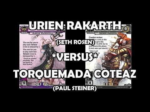 Urien Rakarth versus Torquemada Coteaz - Warhammer 40,000: Conquest