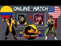 Mortal Kombat 1 Scorpion Vs Sonya High Level Matches