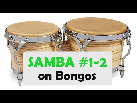 Samba rhythm on Bongos #1–2