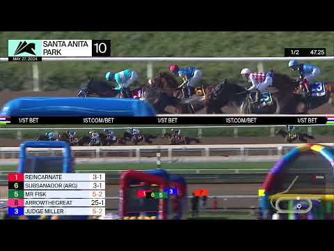 Mr Fisk wins The Hollywood Gold Cup on Monday, May 27 at Santa Anita Park