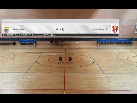 Jornada 8 - SLBenfica vs Futsal Oeiras 