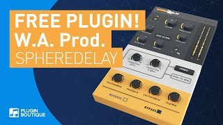 Video thumbnail for Free Plugin | SphereDelay by W.A. Production by Plugin Boutique