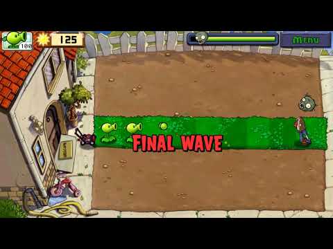 [PROBE]HOW MANY Regular Zombies Can A Couple of PEASHOOTERS Shoot and kill IN A ROW?