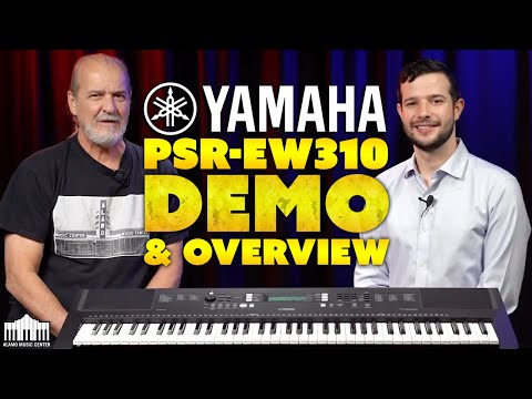 Обзор синтезатора Yamaha PSR-EW310