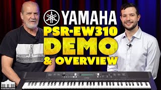 Video thumbnail for SERIOUS Beginner Keyboard - Yamaha PSR-EW310 - DEMO and Overview by Alamo Music Center - Pianos and Keyboards