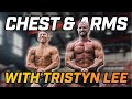 CHEST & ARMS Workout with TRISTYN LEE at Binous Gym