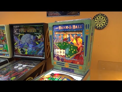 Replacing A Missing Ball On Gottlieb's 1965 Bank-A-Ball Pinball Machine , Plus Fixing Flipper Drag!