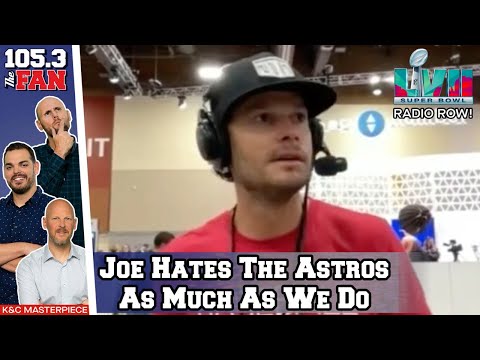 Joe Kelly LIVE At Radio Row On Hating The Astros, Corey Seager, Rob Manfred | K&C Masterpiece