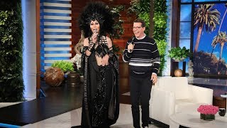 Sean Hayes Spots Cher in the Audience video