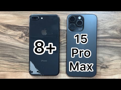 iPhone 15 Pro Max vs iPhone 8 Plus