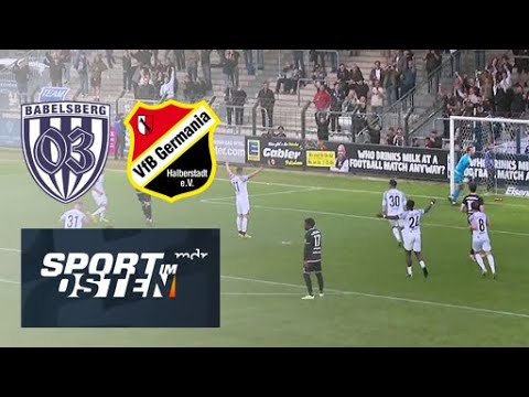 Germania Halberstadt verliert nach Frahn-Doppelpack in Babelsberg | Sport im Osten | MDR