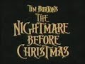 The Nightmare Before Christmas VHS Commercial