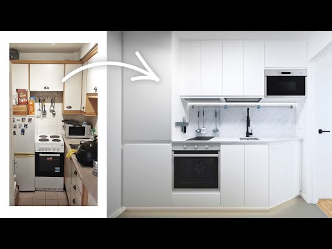 ARCHITECT REDESIGNS - The World's Smallest Kitchen - 39sqft/3.6sqm