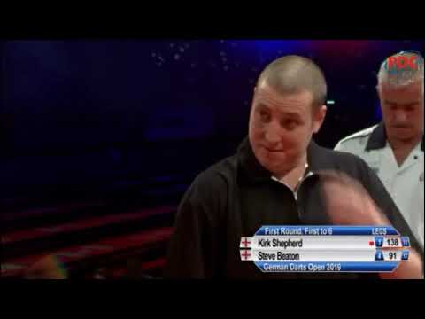 2019 German Darts Open Round 1 Shepherd vs Beaton