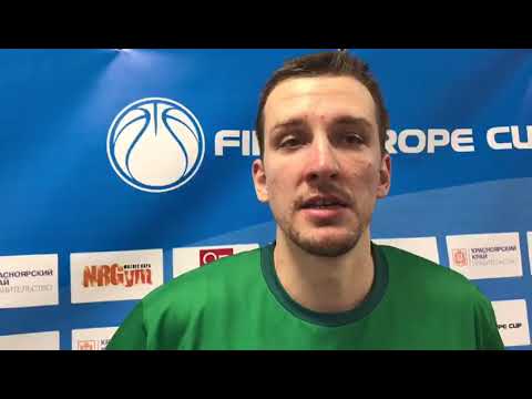 Captain of Balkan after the game against Enisey Krasnoyarsk