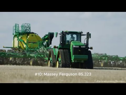🔥 Top 10 Largest Tractors in the USA | John Deere vs Case IH Power Showdown