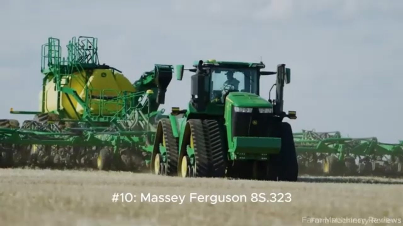 🔥 Top 10 Largest Tractors in the USA | John Deere vs Case IH Power Showdown