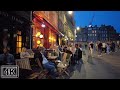 Walking In Scotland Edinburgh On Lively Saturday Night 4K 360 Audio