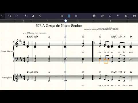 A Graça De Nosso Senhor - Harpa Cristã