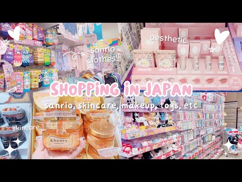 japan vlog 🛒💗 don quijote shopping tour: sanrio, makeup, skincare, toys, etc ♡