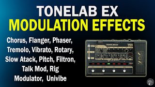 Video thumbnail for Tonelab EX MODULATION - All Effects - Chorus, Flanger, Phaser, Tremolo... by Direct Recording Guitar