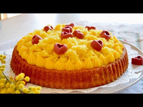 TORTA AI 7 VASETTI versione "MIMOSA"-ricetta veloce e facile