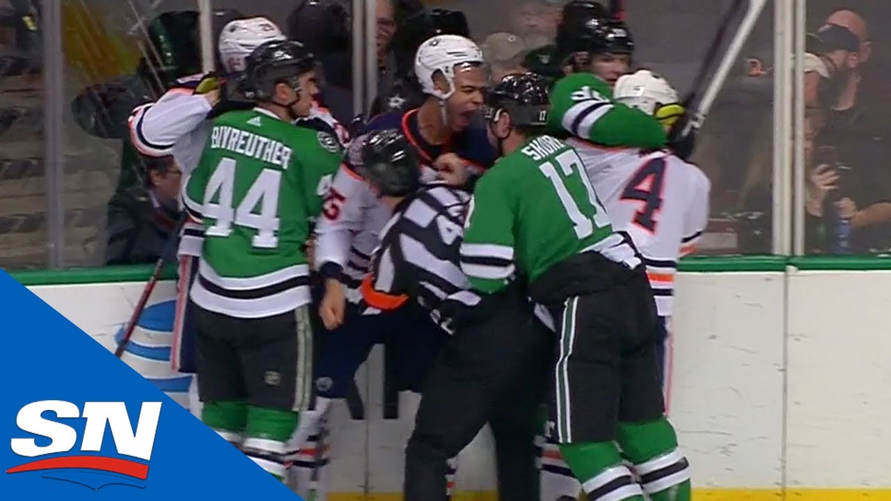 Vidéo: Alex Chiasson a créé une BAGARRE GÉNÉRALE...
