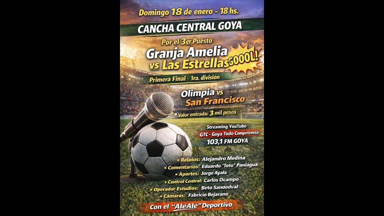 Primera División Futbol Rural - Final