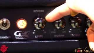 Bugera G5 Amp Sound Demo inc. TurboSound Speakers / Cabinet : Winter NAMM 2014