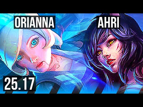 ORIANNA vs AHRI (MID) | KR Master | 25.17
