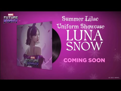 Luna Snow Summer Lilac Uniform Showcase 😍