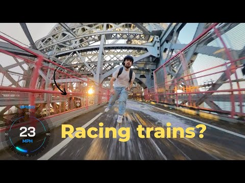 CHILL Rollerblading through NYC Gridlock | Pebbles Potholes and Parade routes