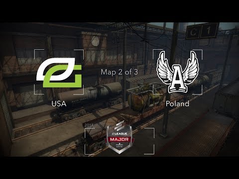 OpTic Gaming vs AGO Map 2 (Train) - Europe Minor, ELEAGUE Major 2018