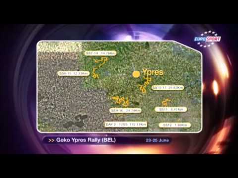 IRC 2011 Ypres Rally Day 2 part 1  (Belgium)