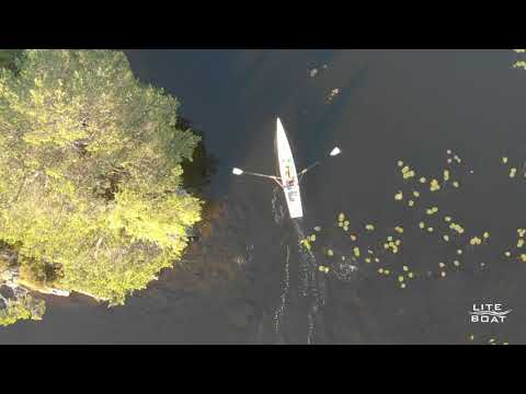 Liteboat Norway - No. 5 - LiteSport 1X, A floating rowing machine