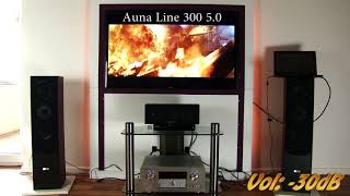 90€ Auna 300 5.0 Lautsprecherset - Review