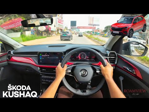 2025 SKODA KUSHAQ MONTE CARLO | POV DRIVE | 4K |1.5L TSI | 150BHP 250Nm |POV #17|