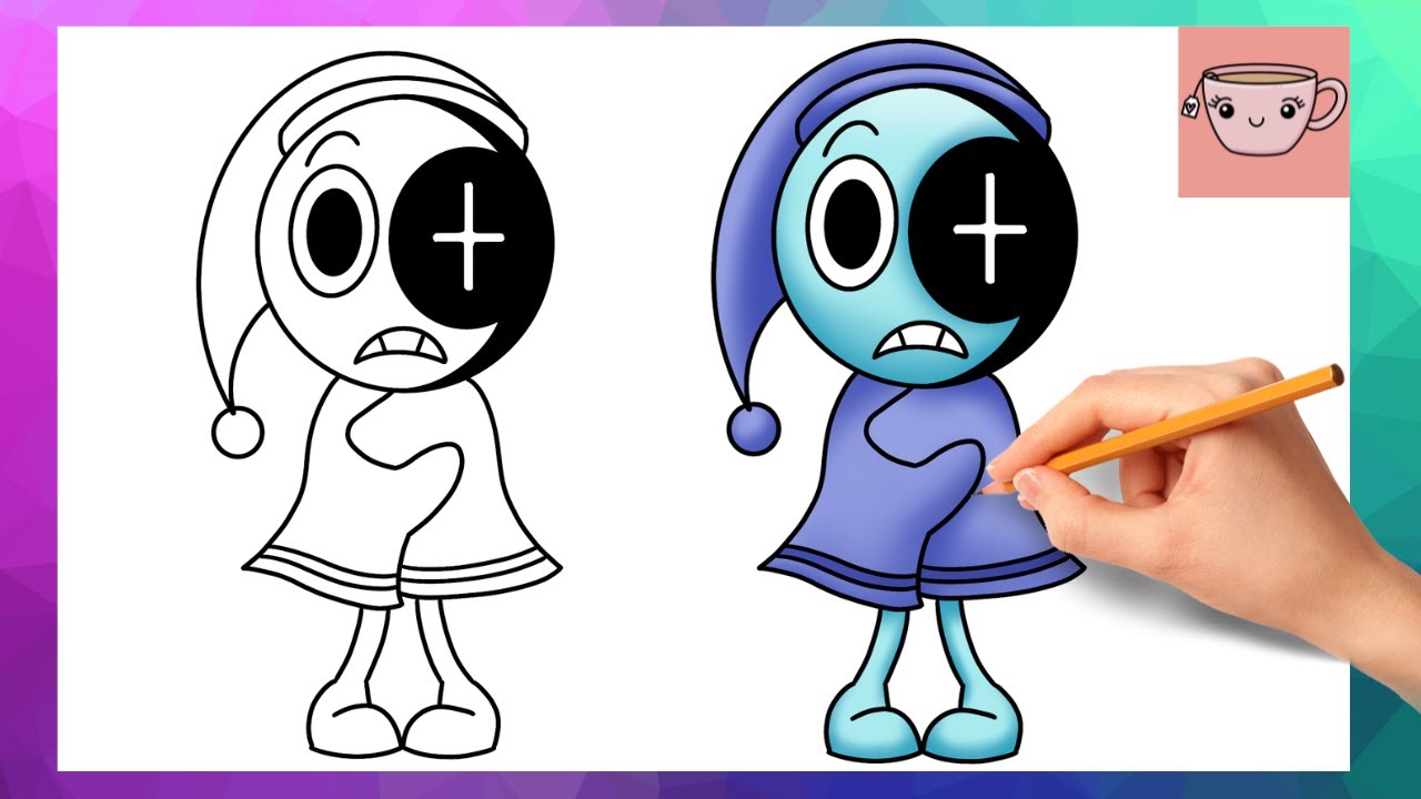 How To Draw Astro from Dandy's World | Easy Drawing Tutorial
