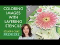 Coloring with Layering Stencils