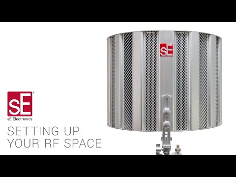 sE Electronics SPACE, Portable acoustic treatment to reduce room ambiance in untreated recording spaces image 8