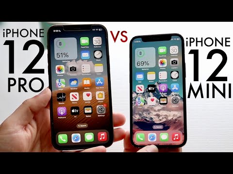 iPhone 12 Pro Vs iPhone 12 Mini! (Comparison) (Review)
