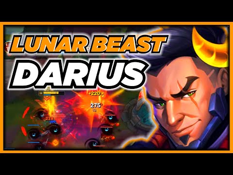 [NEW SKIN] LUNAR BEAST DARIUS FULL PBE GAMEPLAY + REVIEW - SHOULD YOU BUY IT?!