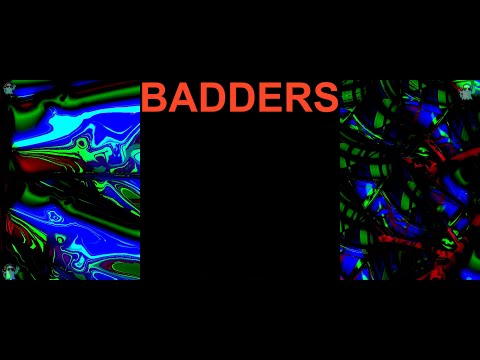 Badders - PEEKABOO, Flowdan, Skrillex, G-Rex - Music Visualization - Trippy - 4K