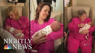 Inspiring America: ‘Baby Cuddlers’ Help Premature Babies In Early Days | NBC Nightly News