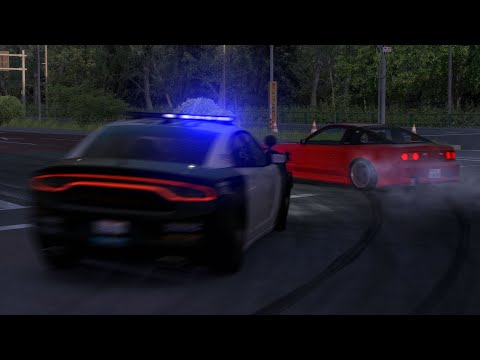 🔴 Drifters vs COPS! (Assetto Corsa)