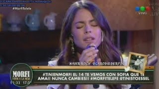 Ya No Hay Nadie Que Nos Pare - Tini Stoessel, acústico en vivo #TiniEnMorfi