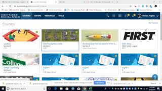 Linking Sections of the Same Course in Schoology