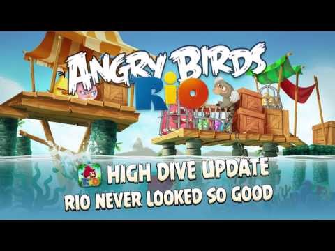 NEW Angry Birds High Dive update for Angry Birds Rio