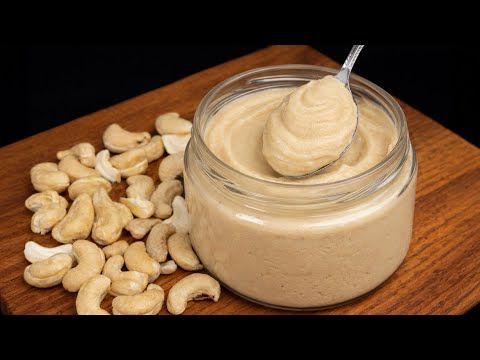 Perfect nut butter in minutes! No sugar! No salt and no oil! VEGAN 🌱