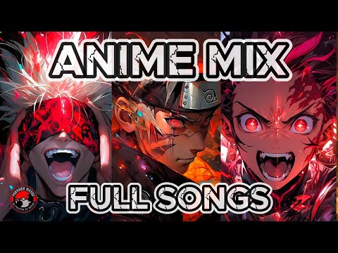 ANIME MIX FULL SONGS 【1 HOUR】